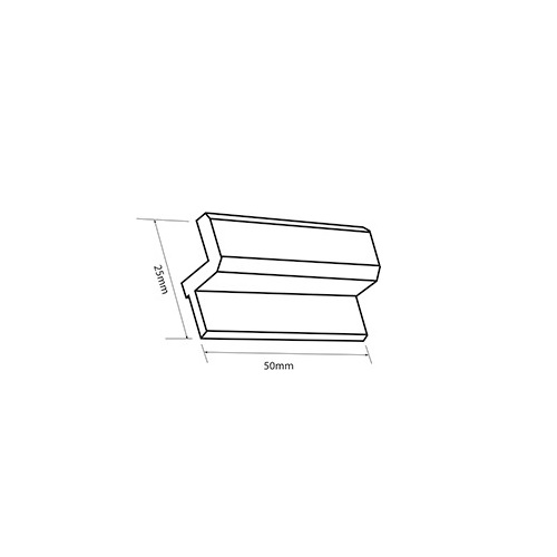 Z-Bar Slatwall Attachment illustration